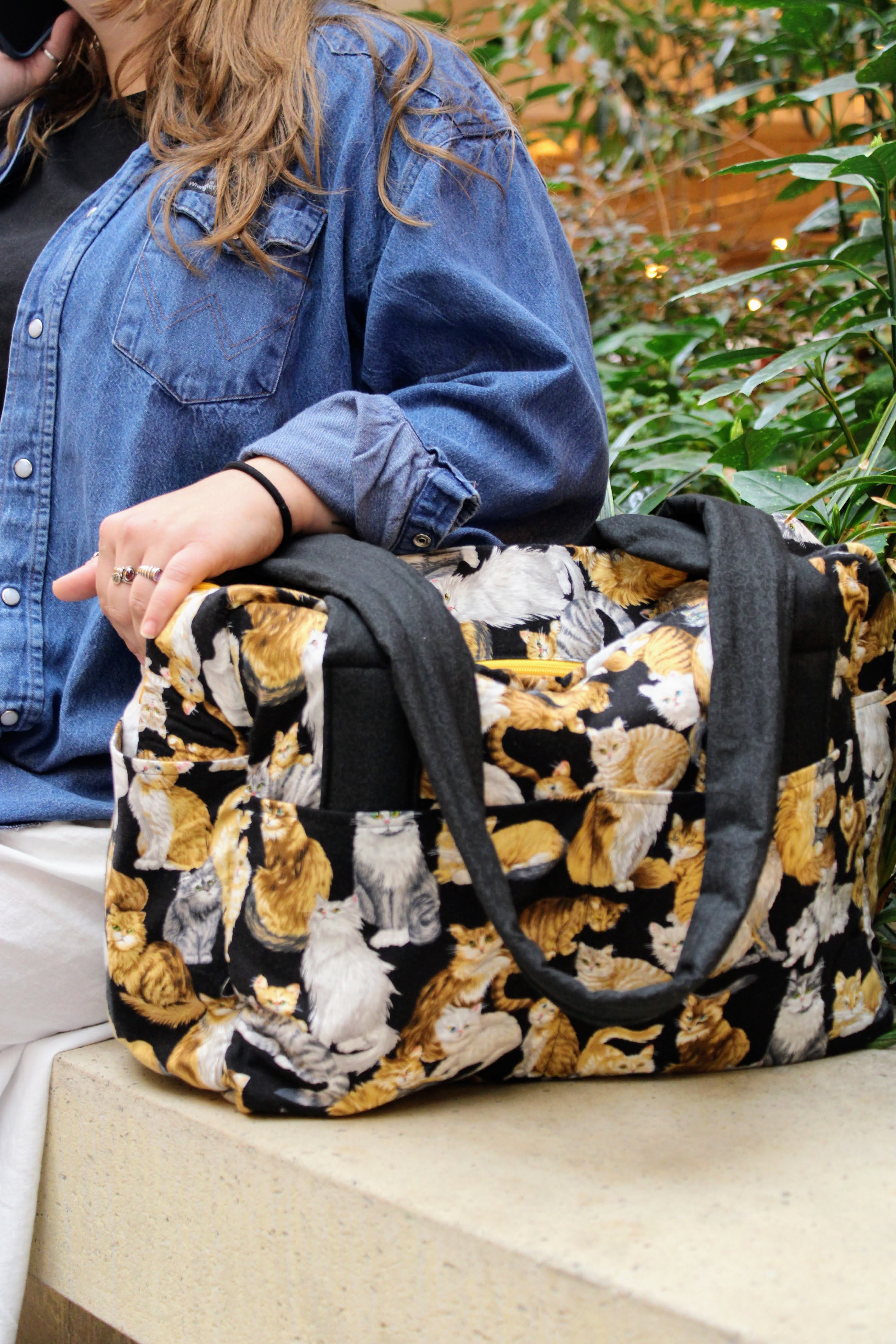 Big Kitty Carry On Digital Sewing Pattern